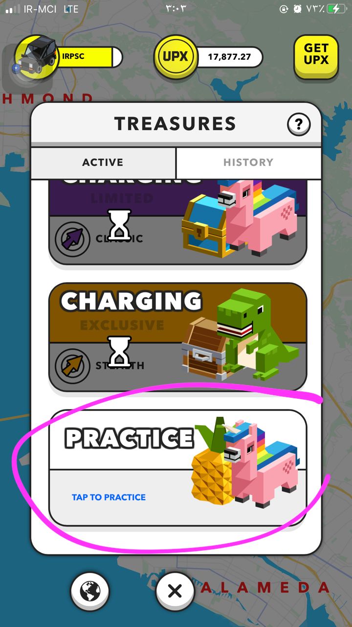 کشف گنج متاورس آپلند پراگتیس